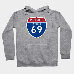 Interstate 69 Michigan Hoodie